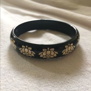 Onyx Bangle Bracelet
